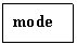 : mode